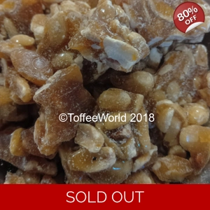 Peanut Brittle - Rose Confectionery Nut Toffee Sweets